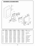 Part Location Diagram of AEH72976201 LG Hinge Assembly,Upper