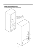WATER AND ICEMAKER PARTS Diagram and Parts List for LFC25776SB AWBCNA4 LG Refrigerator