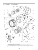 Part Location Diagram of 4774EN3002A LG HINGE
