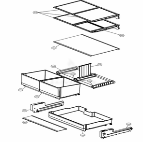 Refrigerator Parts Diagram and Parts List for ASBCNA0 LG Refrigerator