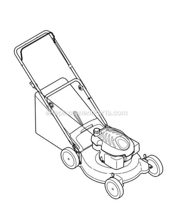 Quick_Reference Diagram and Parts List for 2009 MTD Lawn Mower