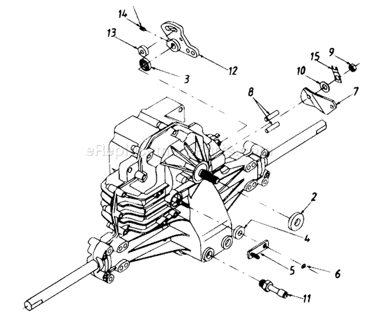 Page I Diagram and Parts List for 1996 MTD