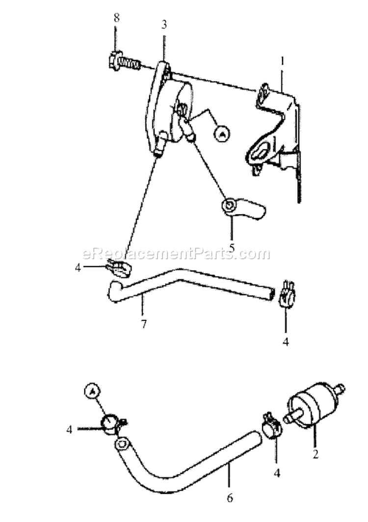 Page O Diagram and Parts List for 55AF3DAM195 MTD Lawn Mower