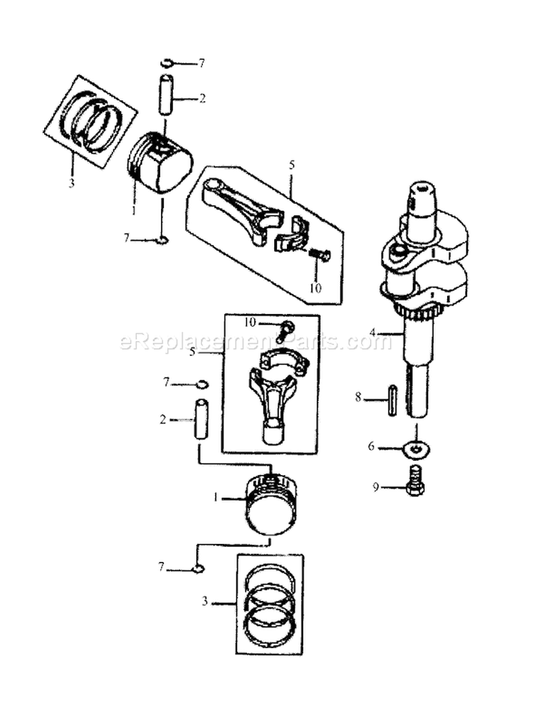 Page Q Diagram and Parts List for 55AF3DAM195 MTD Lawn Mower
