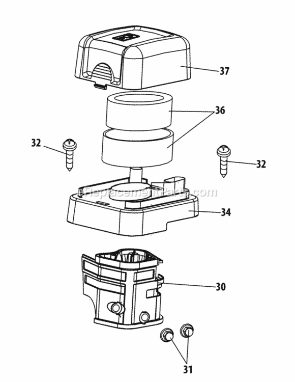 Page A Diagram and Parts List for 2011 MTD Log Splitter