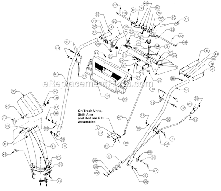 Page D Diagram and Parts List for 1995 MTD