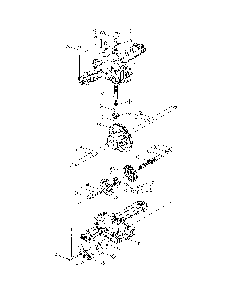 Differential Diagram and Parts List for  MTD Lawn Tractor