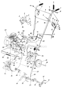 Part Location Diagram of 720-04072A MTD Snow Blower Star Knob