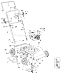 Part Location Diagram of 710-1205 MTD Rope Guide