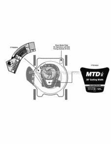 Label_Map_11A-02Bt706 Diagram and Parts List for  MTD Lawn Mower