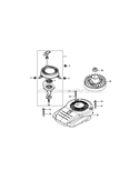 Page F Diagram and Parts List for 2011 MTD
