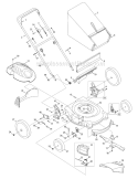 Page B Diagram and Parts List for 2009 MTD Lawn Mower