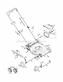 Part Location Diagram of 738-04419A Husky Shoulder Screw