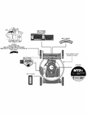 Part Location Diagram of 777I23312 MTD Label-mower Rear H