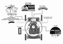 Quick Reference Diagram and Parts List for 2012 MTD Lawn Mower