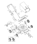 Part Location Diagram of 787-01276-0637 MTD Deck:21 Push