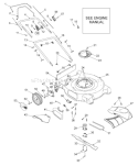Part Location Diagram of 631-0075B MTD Spacer Asm-engine