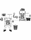 Part Location Diagram of 777I20745 MTD LABEL-CASTOR LOCK