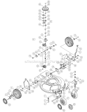 Page B Diagram and Parts List for 2005 MTD Lawn Mower
