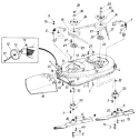 Page D Diagram and Parts List for 1990 MTD