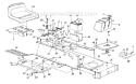 Page F Diagram and Parts List for 131-660F000 Single Cylinder -1991 MTD Lawn Tractor