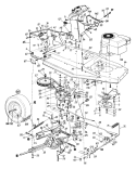 Part Location Diagram of 16694B MTD 7 Spd. Selector Brkt.