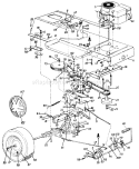 Page O Diagram and Parts List for 1994 MTD