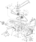 Part Location Diagram of 783-0141 MTD Skirt-Center
