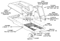 Page F Diagram and Parts List for 1986 MTD Lawn Tractor
