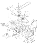 Page A Diagram and Parts List for 1670860 -1996 MTD Lawn Tractor