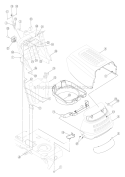 Part Location Diagram of 731-06167 MTD Dash Panel
