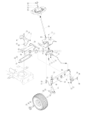 Part Location Diagram of 783-0728B-0637 MTD Bracket-pivot Bar