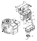 Page F Diagram and Parts List for 1998 MTD