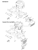 Page A Diagram and Parts List for 2008 MTD Lawn Tractor