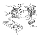 Page H Diagram and Parts List for 2000 MTD Lawn Tractor