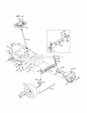 Page D Diagram and Parts List for 2011 MTD Lawn Tractor