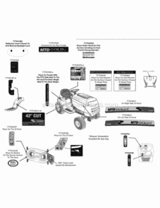 Part Location Diagram of 777S35378 MTD Lblsftylt5Hydro Ocr