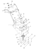 Page A Diagram and Parts List for 55AE232M195 - 2000 MTD Lawn Mower
