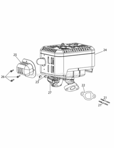 Part Location Diagram of 951-14078 MTD Exhaust Pipe Shield