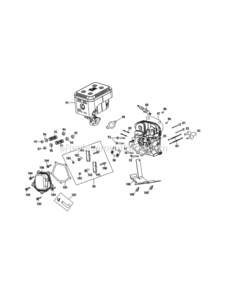 178-L0_Cylinder_Head Diagram and Parts List for  MTD Engine