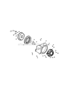 178-L0_Flywheel_And_Blower_Housing Diagram and Parts List for  MTD Engine