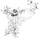 Part Location Diagram of 756-04376 MTD Pulley-engine