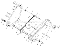 Page A Diagram and Parts List for 1991 MTD Tiller