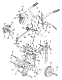 Page B Diagram and Parts List for 1993 MTD