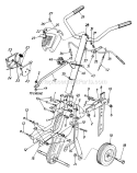 Page B Diagram and Parts List for 1994 MTD