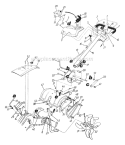 Part Location Diagram of 786-0076-0637 MTD Bracket-shield Tin