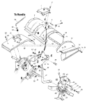 Page C Diagram and Parts List for 1986 MTD Tiller
