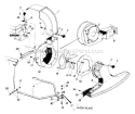 Page A Diagram and Parts List for 1993 MTD Chipper Shredder