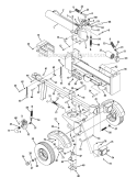 Page A Diagram and Parts List for 2008 MTD Log Splitter