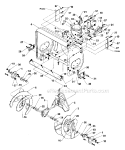 Page A Diagram and Parts List for 1995 MTD Snow Blower